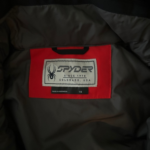 Spyder Boys Leader Jacket XXL (18) - Picture 4 of 6